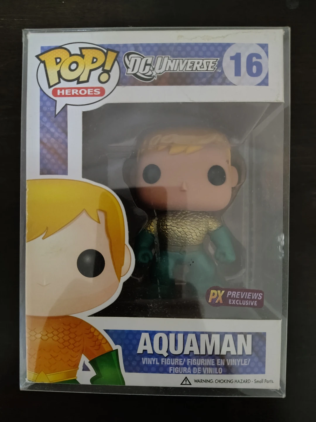 Funko Pop! Heroes Aquaman #16 PX Previews Exclusive