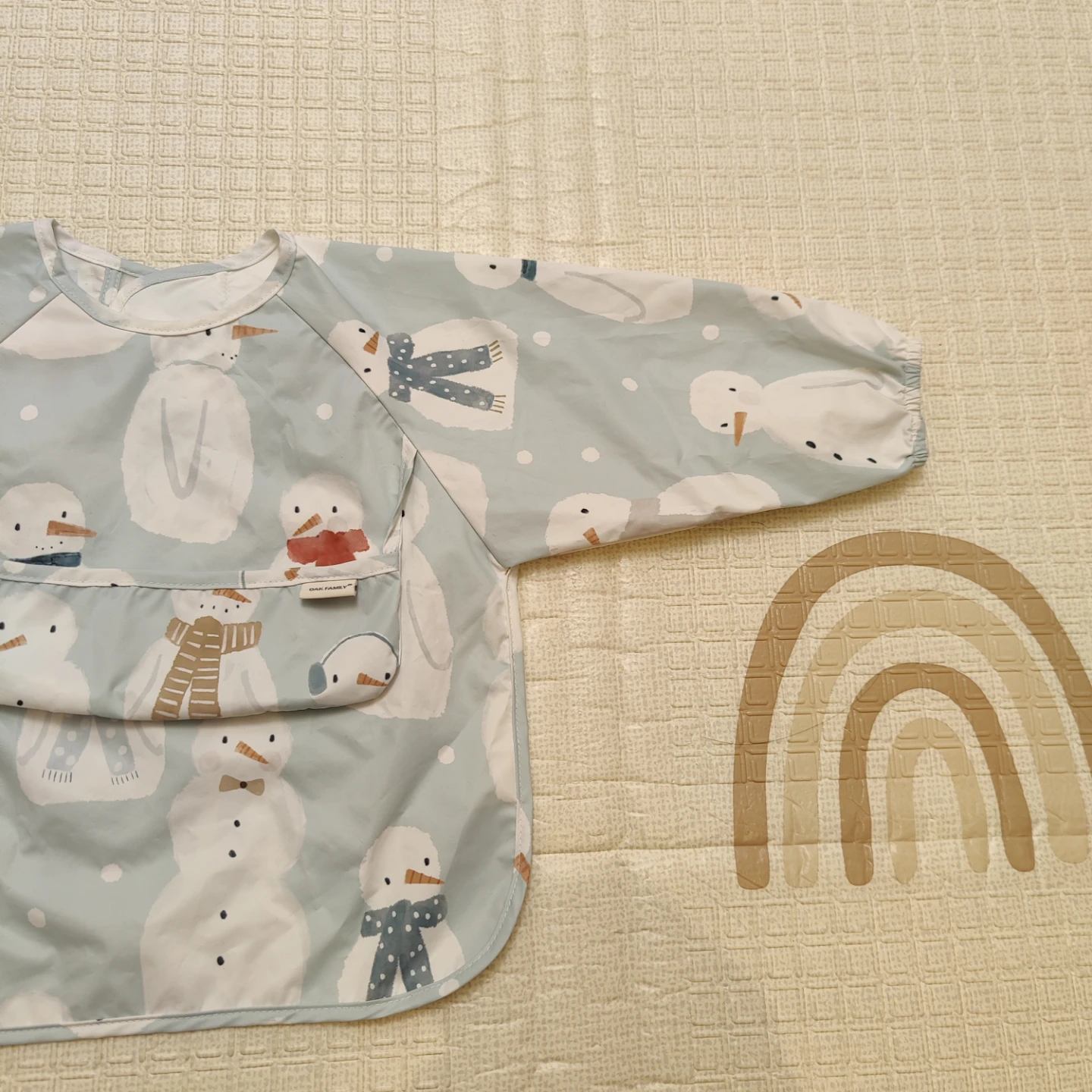Oak Family Long Sleeve Snowman Bib - photo 3