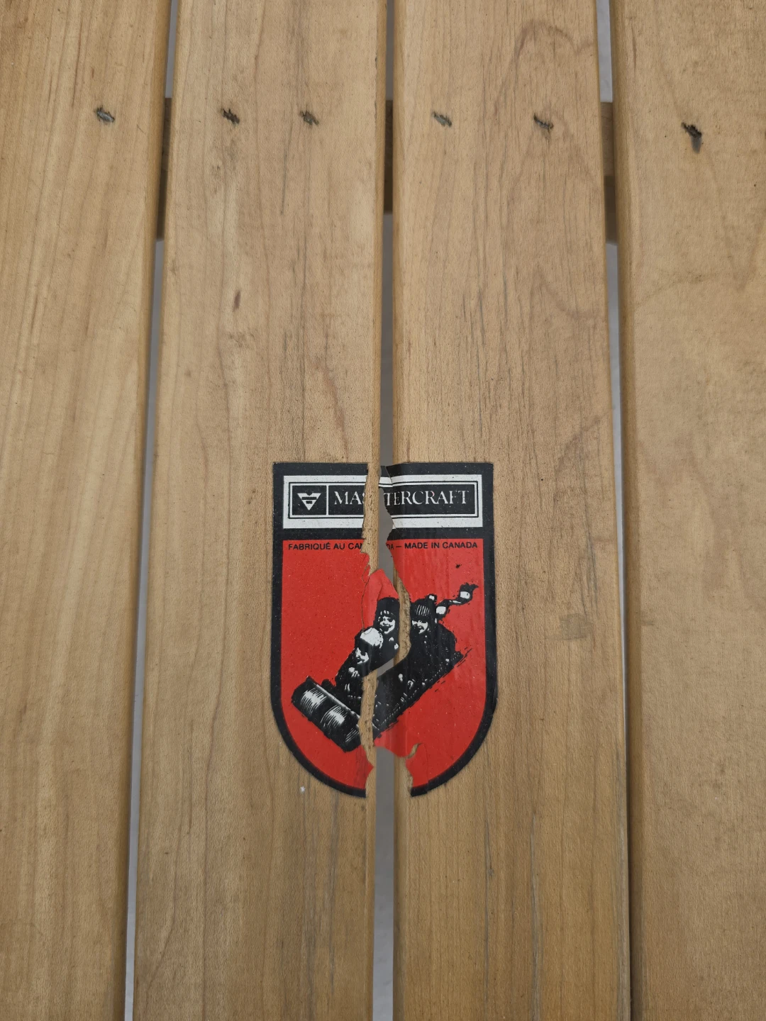 Mastercraft Wooden Toboggan Sled - photo 3