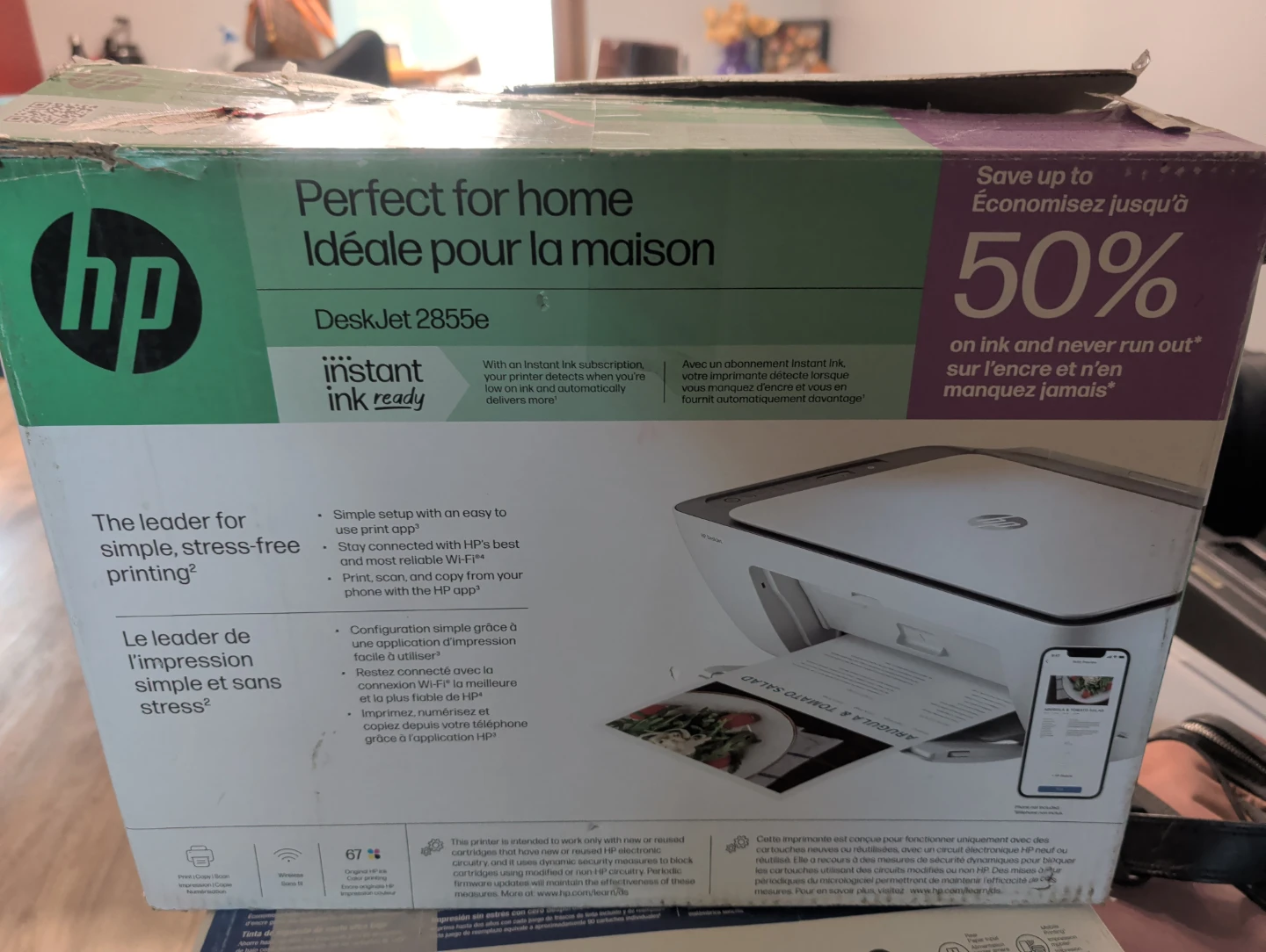HP DeskJet 2855e All-in-One Printer