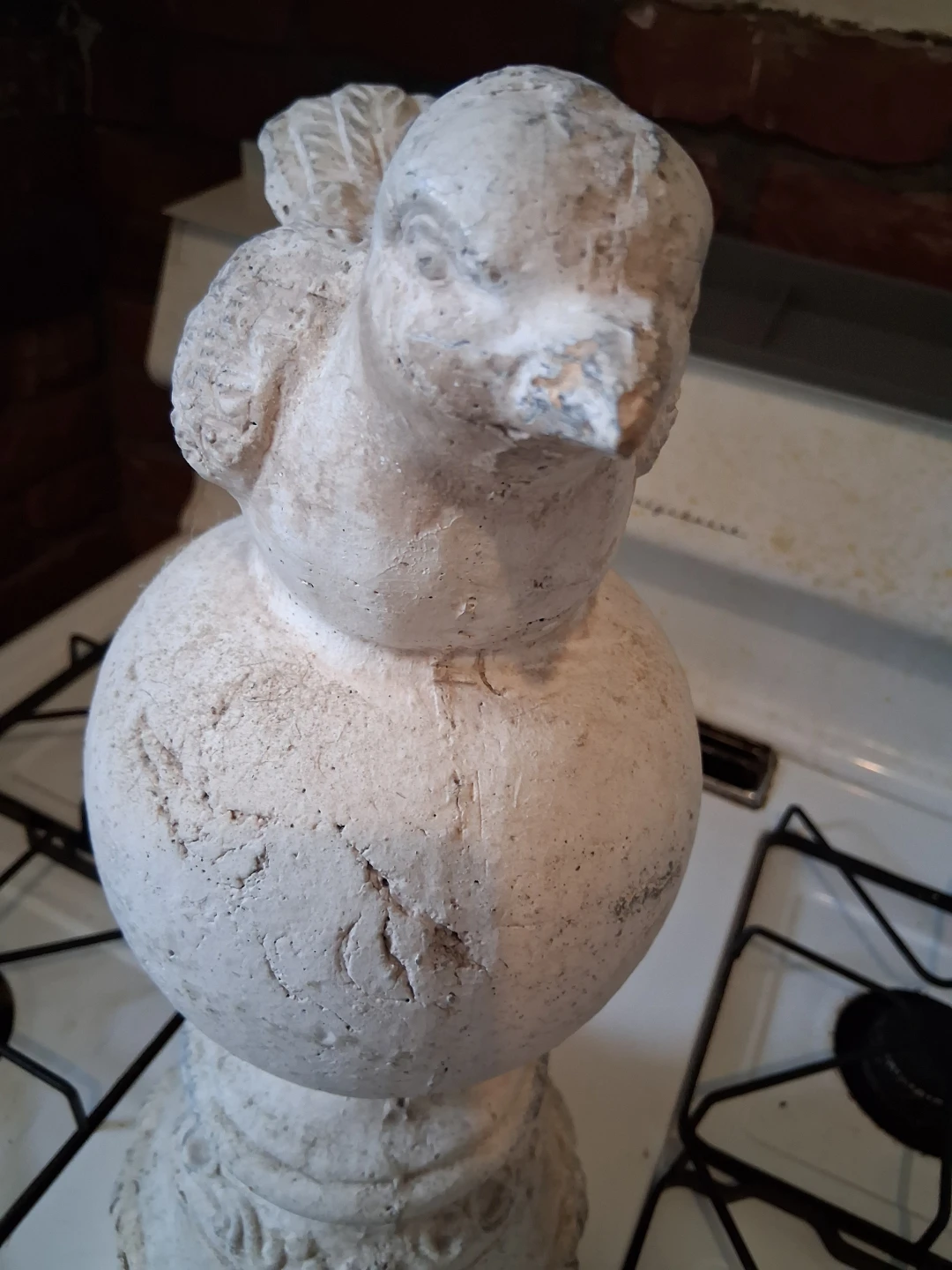 Decorative Bird Pedestal Statue - photo 3