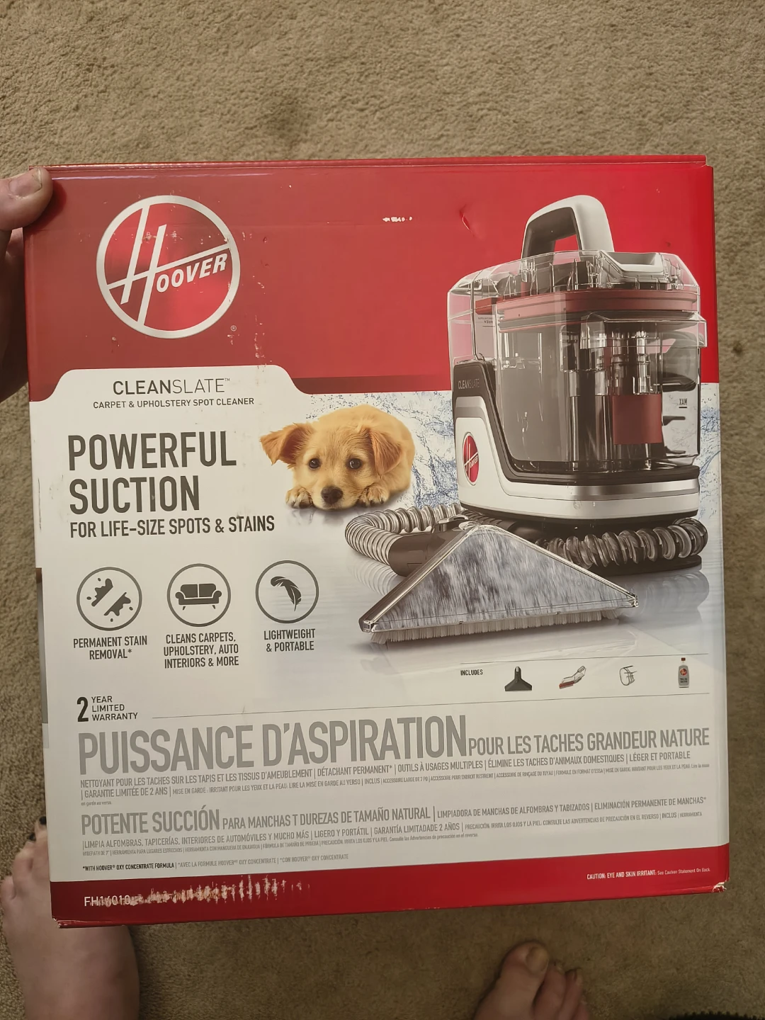 Hoover CleanSlate Carpet & Upholstery Spot Cleaner