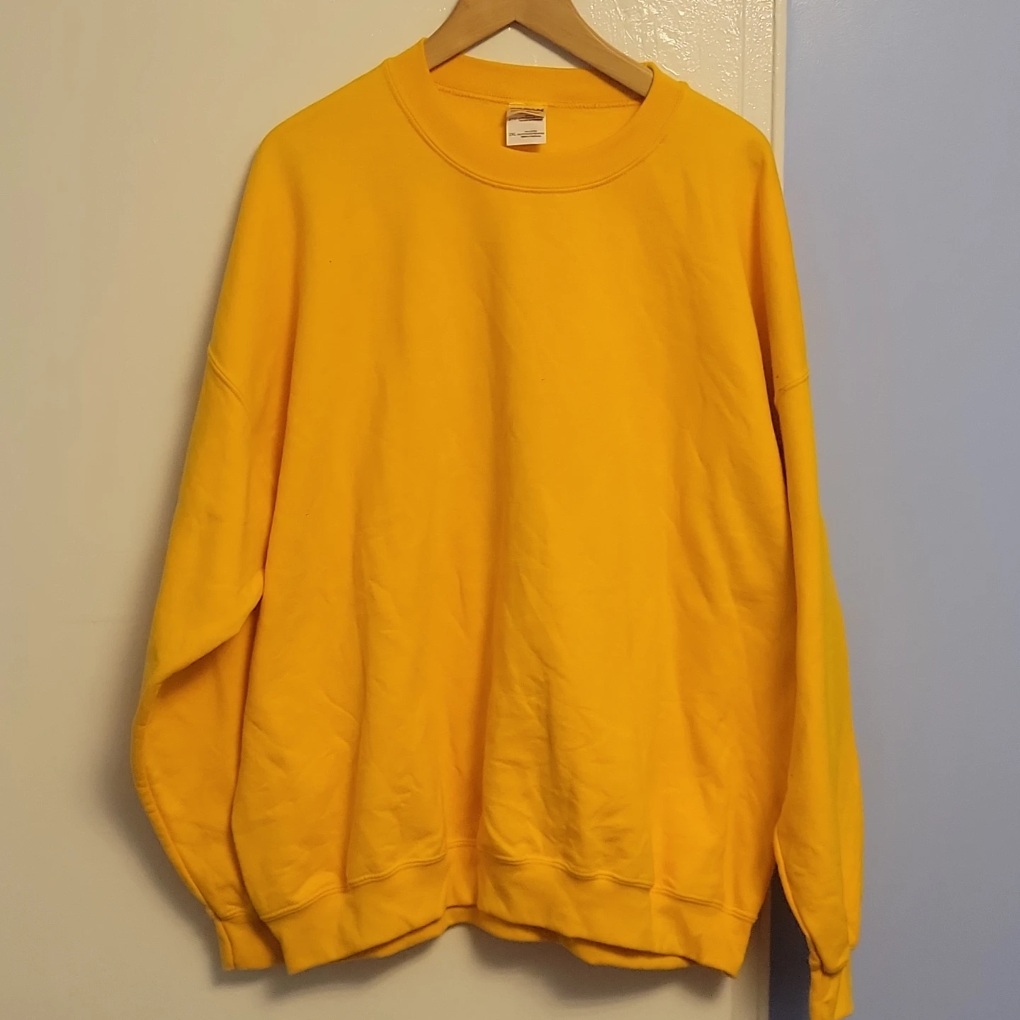 Gildan Heavy Blend Yellow Sweatshirt XXL - photo 4