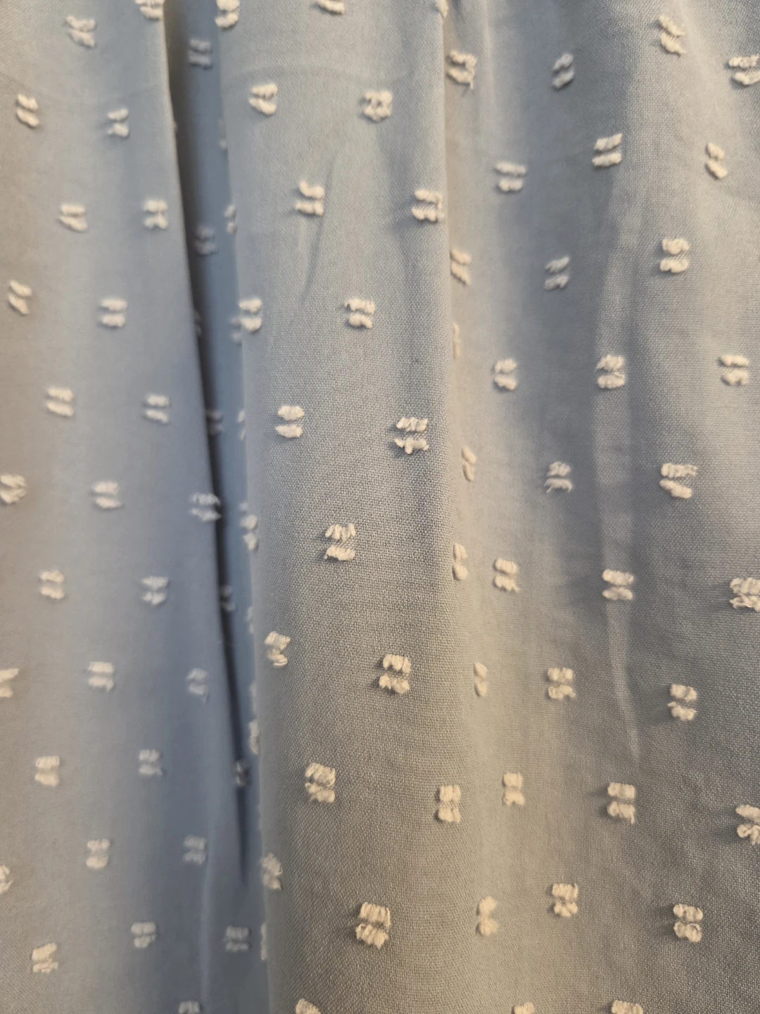 Blue Swiss Dot Blouse - photo 2