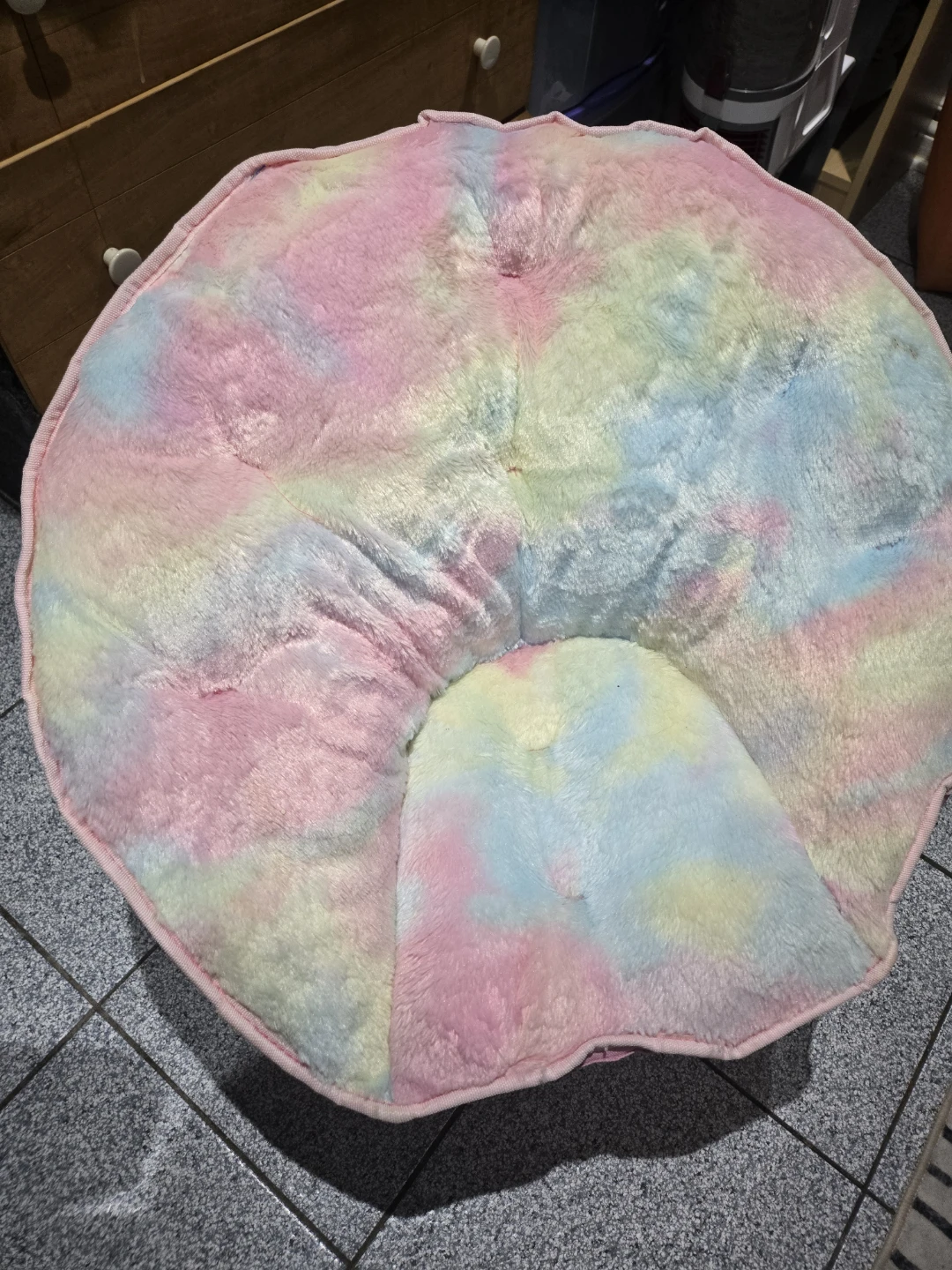 Tie-Dye Floor Pillow Seat