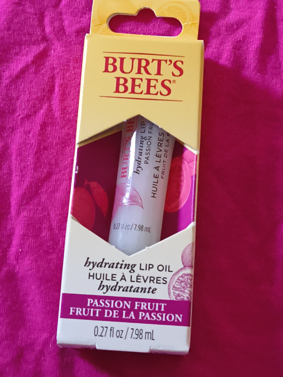 Burt's Bees Hydrating Lip Oil - Passion Fruit - photo 3