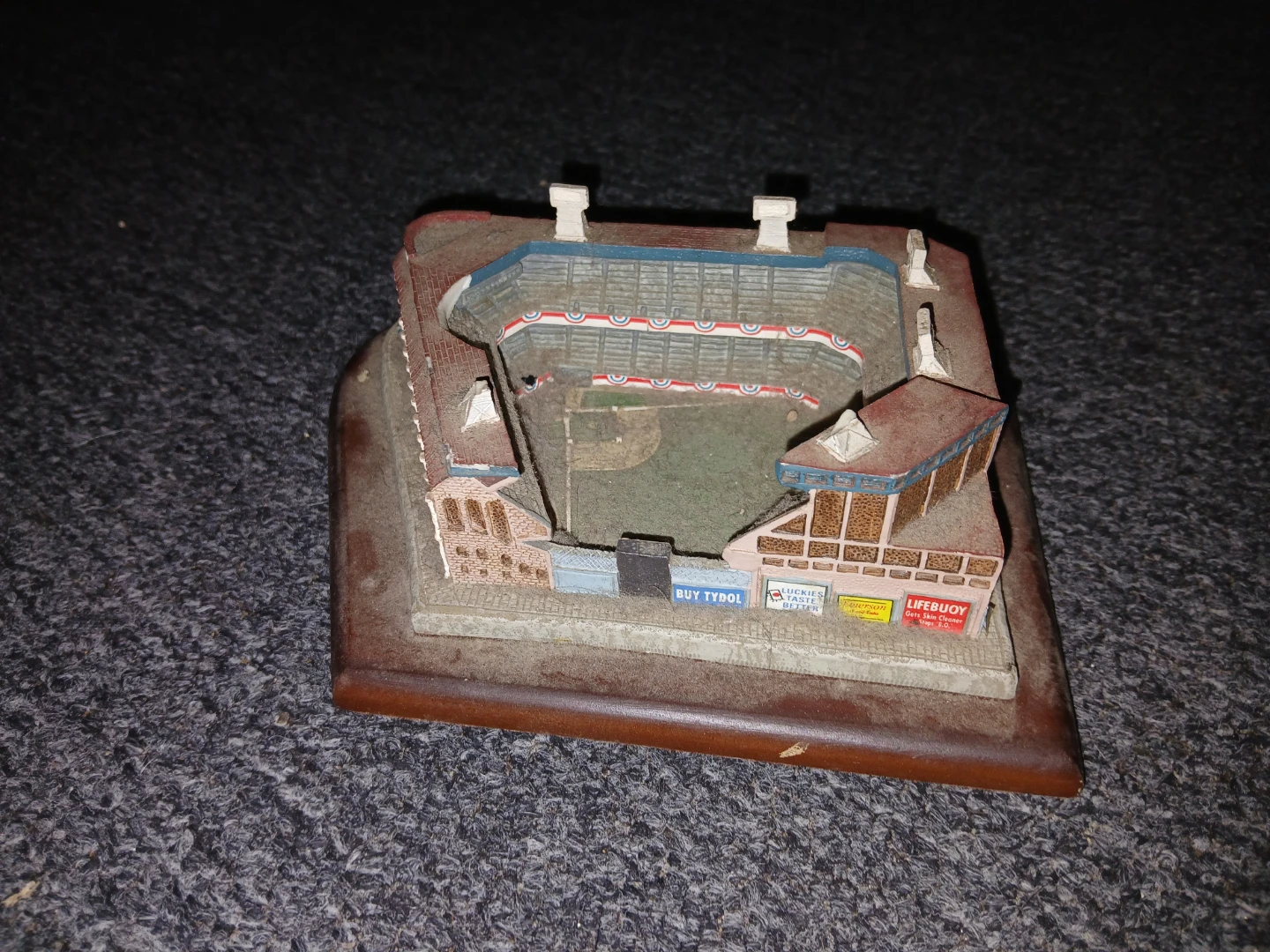 Miniature Baseball Stadium Display