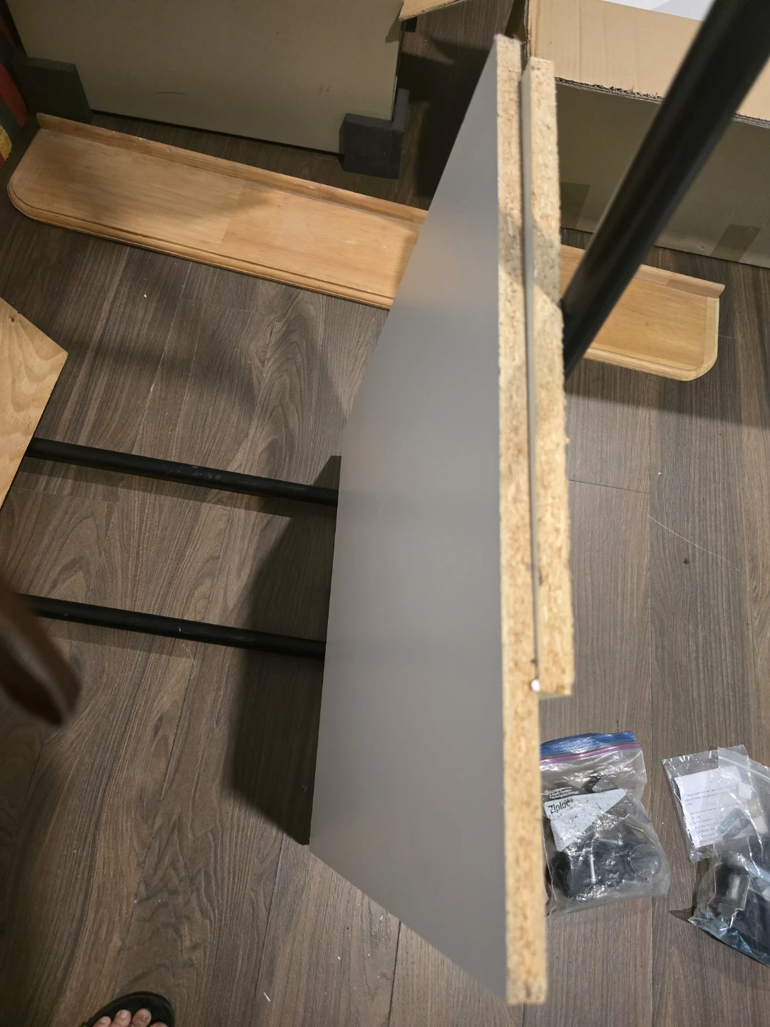 Wooden shelves - photo 3