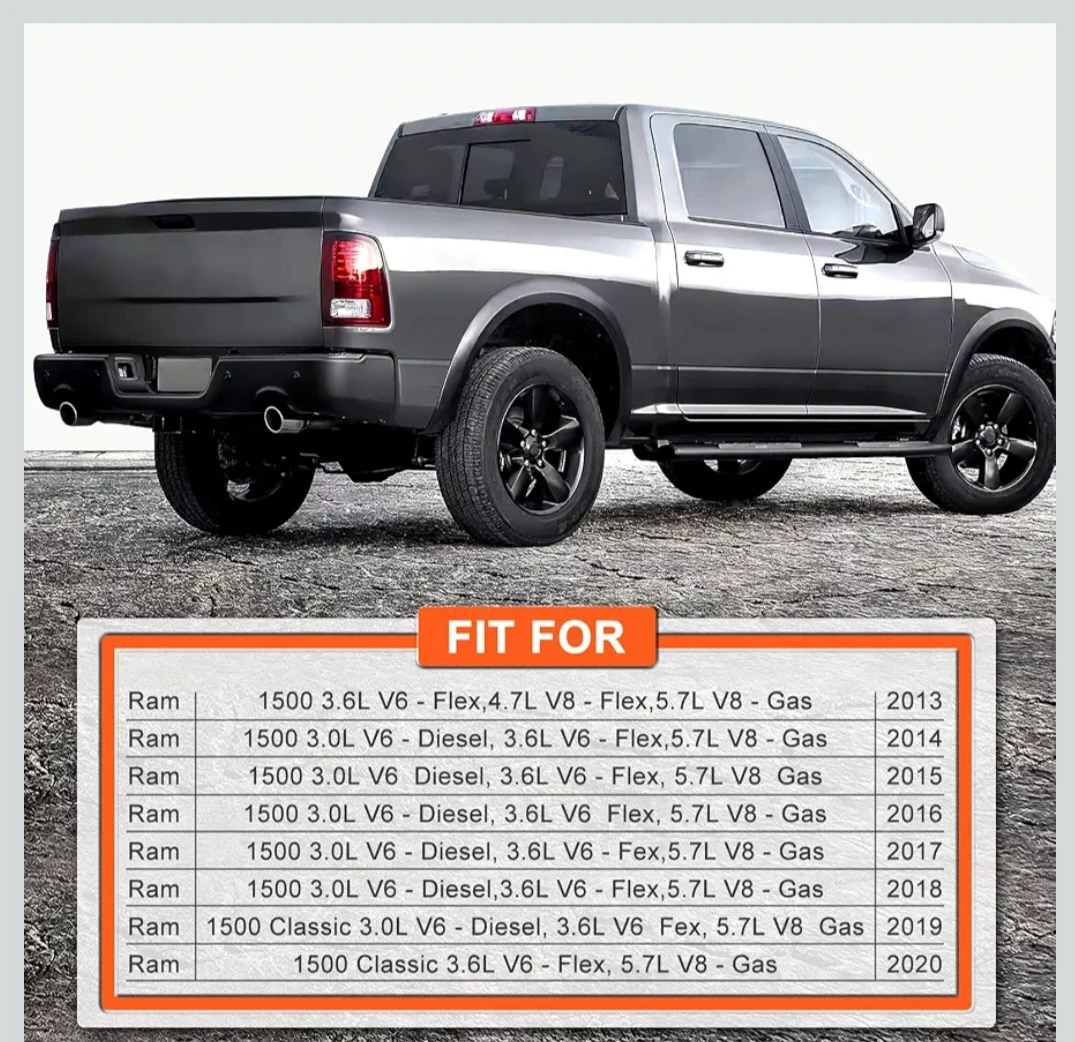 Rear Air Suspension Kit Compatible 2013-2020 Dodge Ram 1500 - photo 5