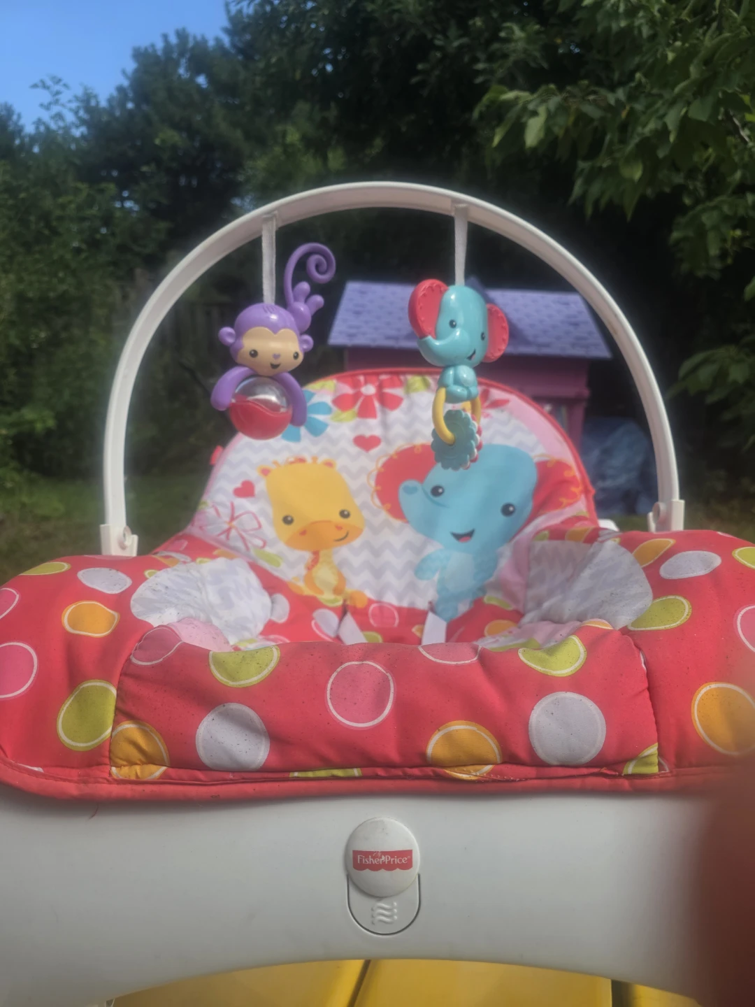 Fisher-Price Baby Bouncer with Toy Bar