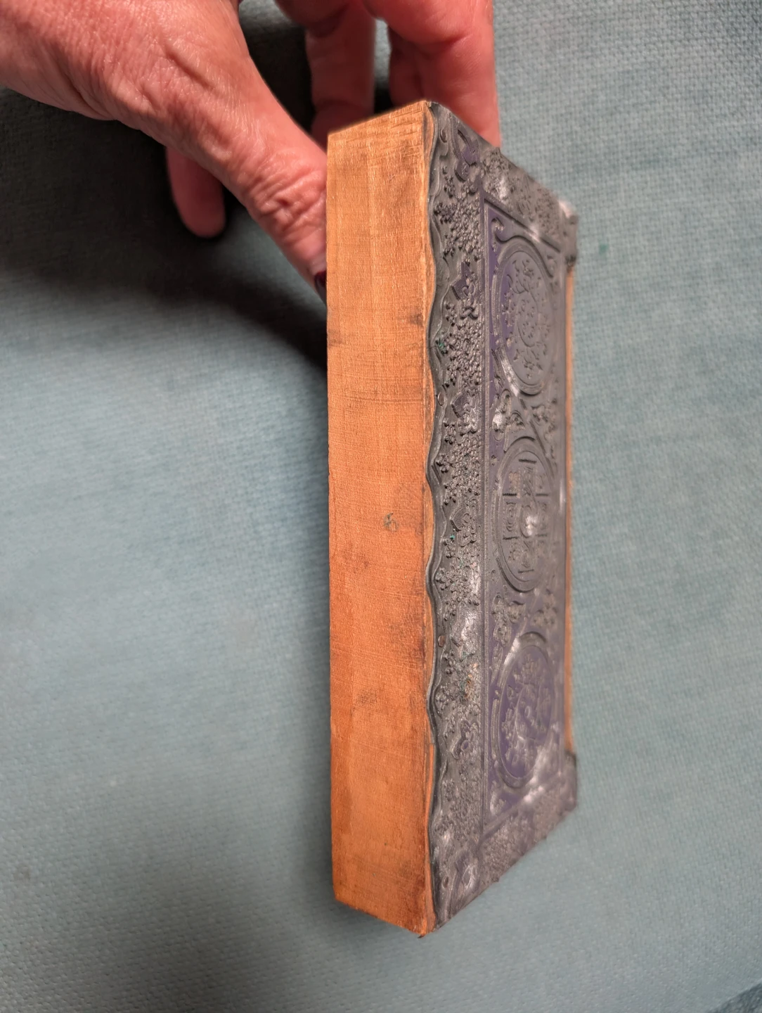 Vintage Decorative Printing Block - photo 2