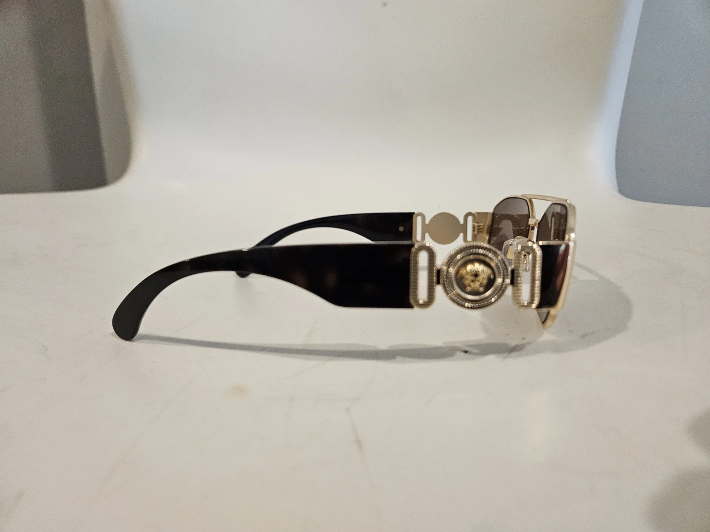 Versace Sunglasses Gold Medusa Embellishment - photo 3