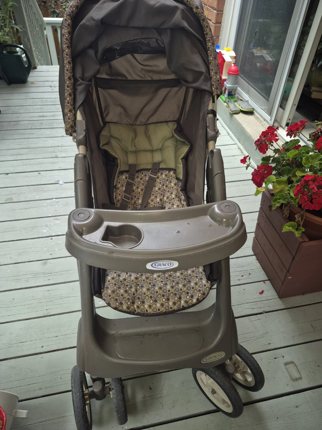 Kids stroller/ high chair and Rocking chair