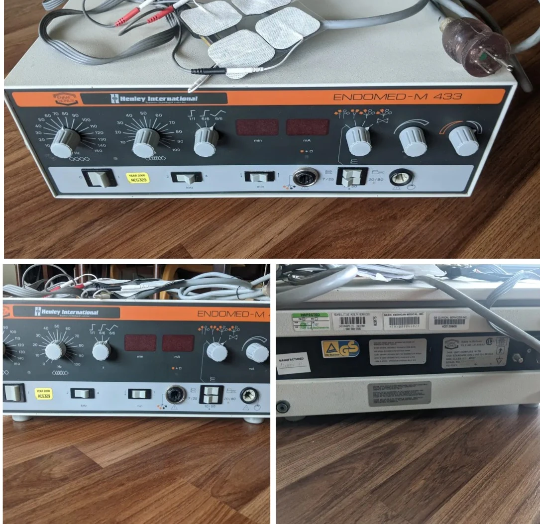 Cash only - ENDOMED-M 433 Electrotherapy Unit - photo 2