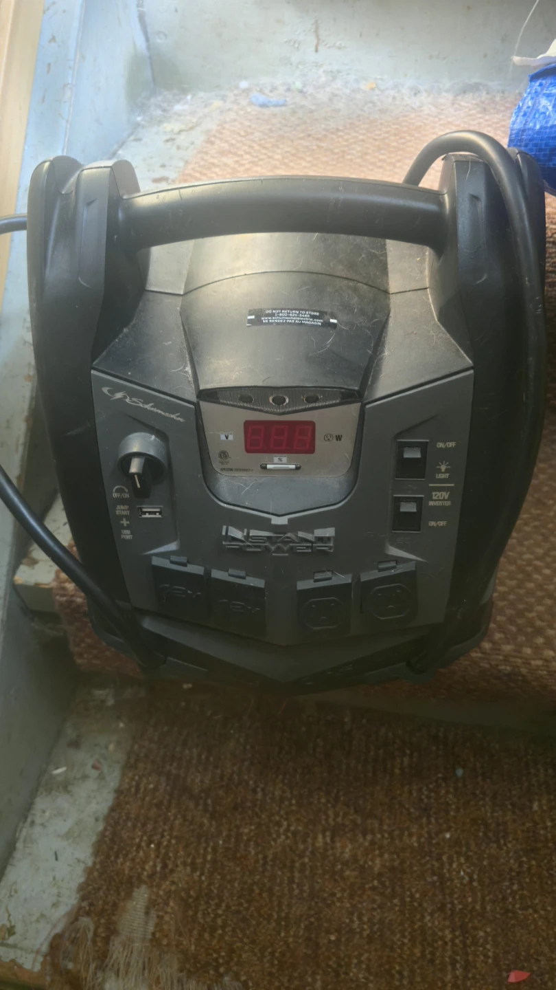 Schumacher Jump Starter Power Source