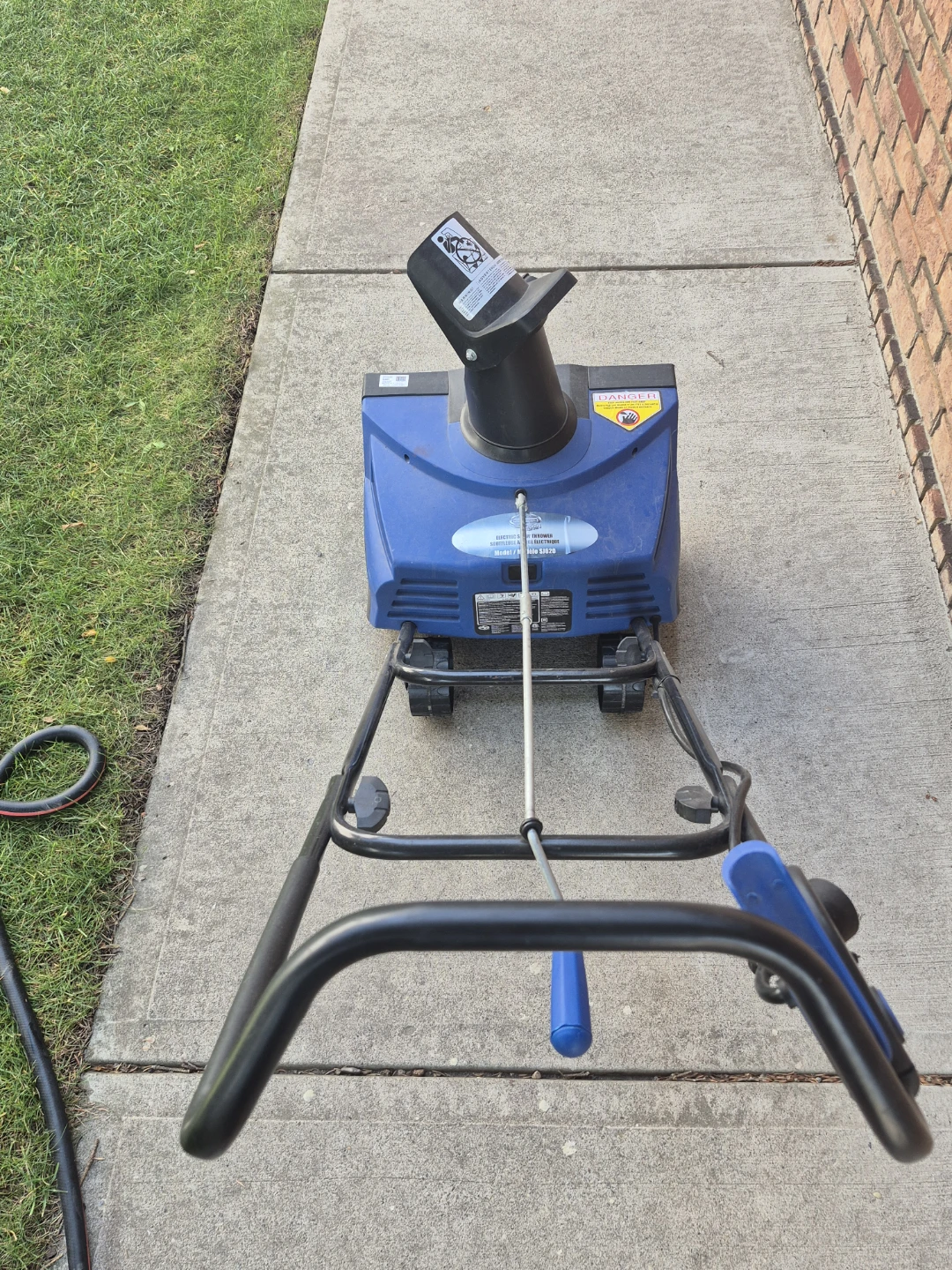 Blue Electric Snow Blower - photo 2
