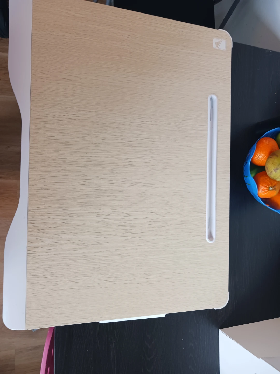 Adjustable Bedside Tray with Drawer - photo 2
