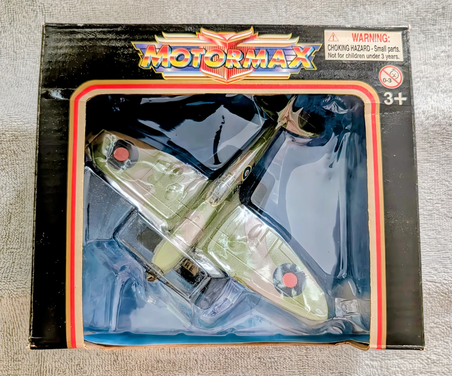 MotorMax Spitfire Toy Airplane