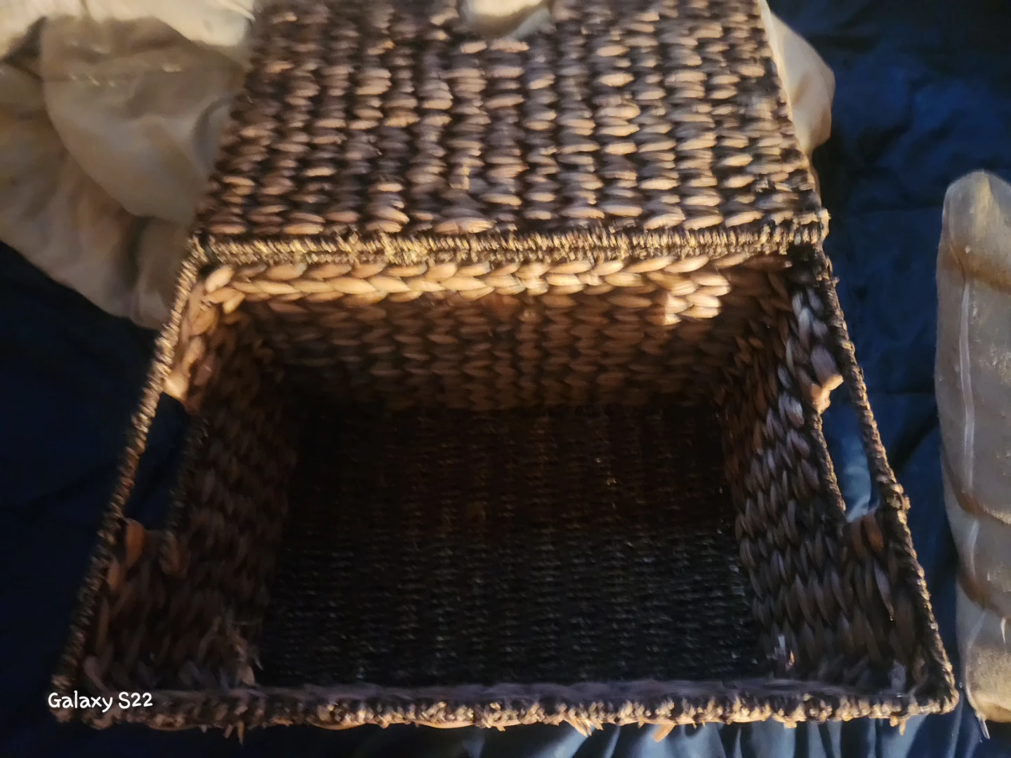 Woven Storage Basket with Lid - photo 2