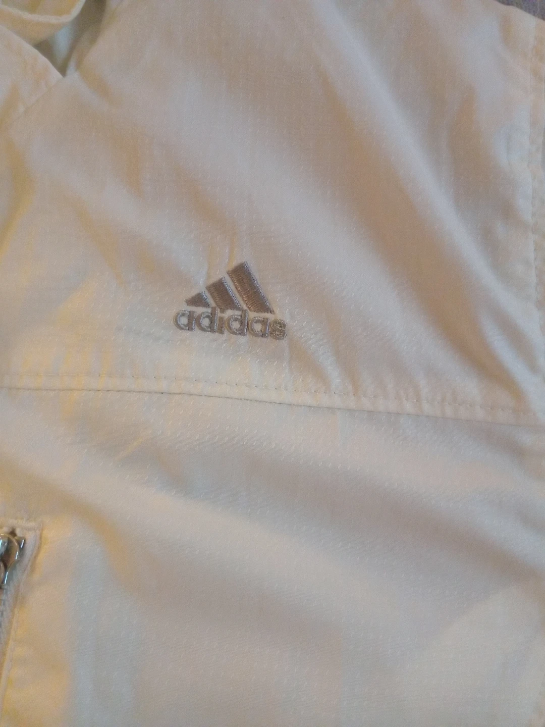 Adidas Women's White Sherpa Lined Parka Jacket - photo 2