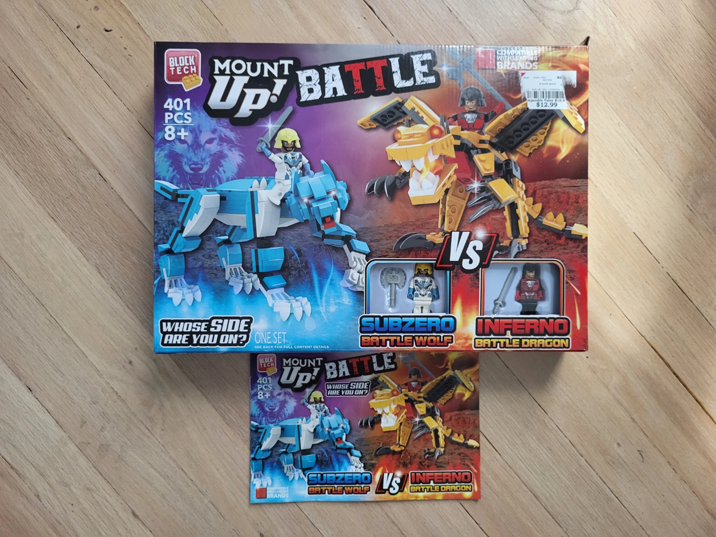 LEGO/Block Tech Mount Up! Battle Building Set