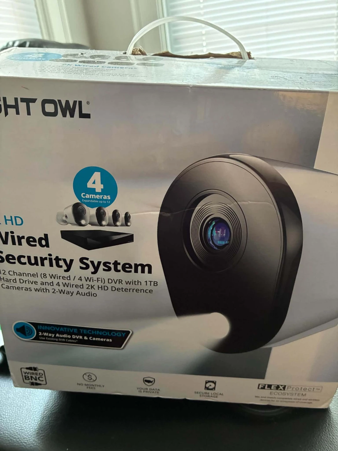 Night Owl 2K Wired Security Camera System with DVR - photo 4