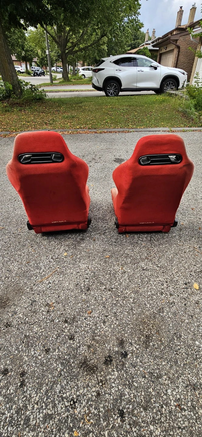 Red Yonaka Bucket Seats - photo 2