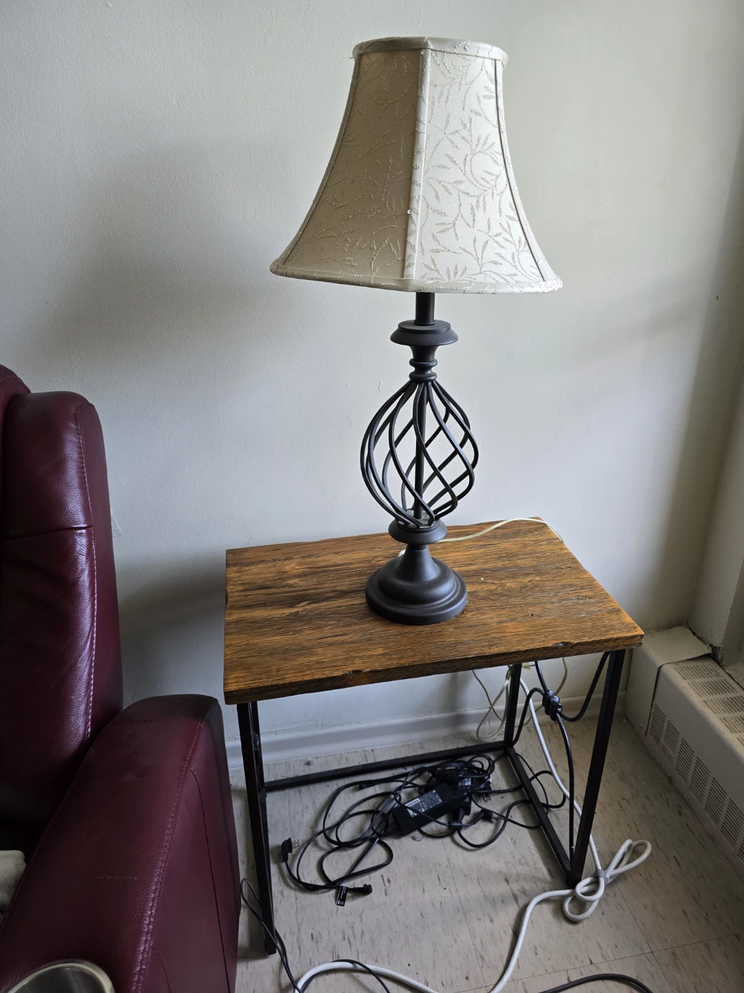 Table Lamp & end table
