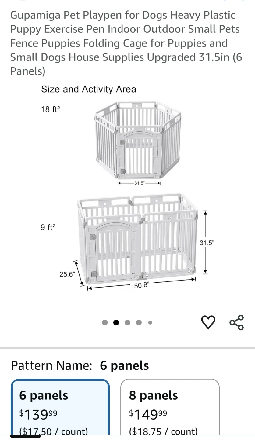 Gupamiga Pet Playpen - photo 2