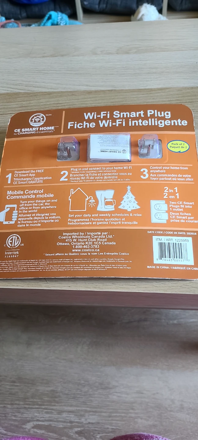 CE Smart Home Wi-Fi Smart Plugs (2 Pack) - photo 2