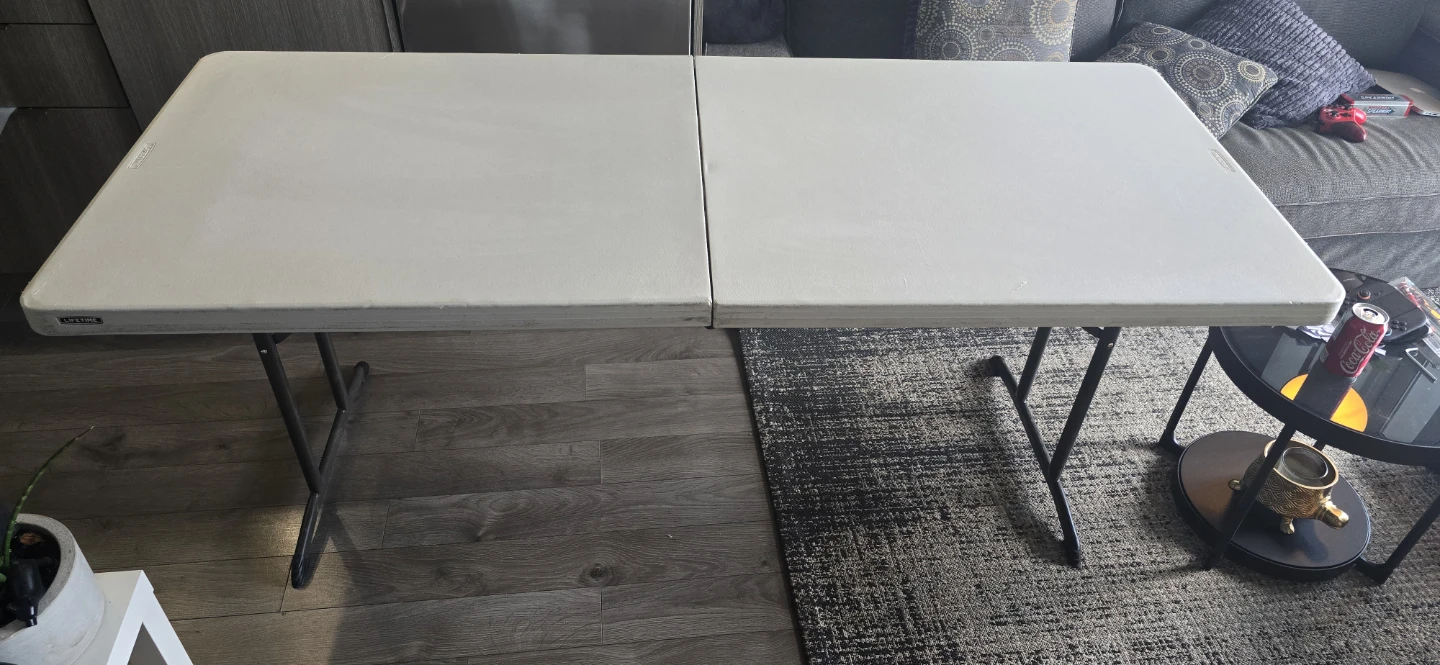 Commercial Lifetime 6' Folding Table