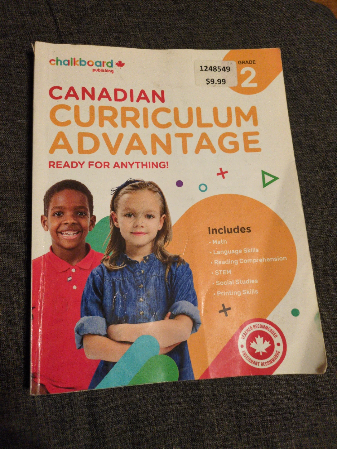 Canadian Curriculum Advantage Grade 2 Workbook