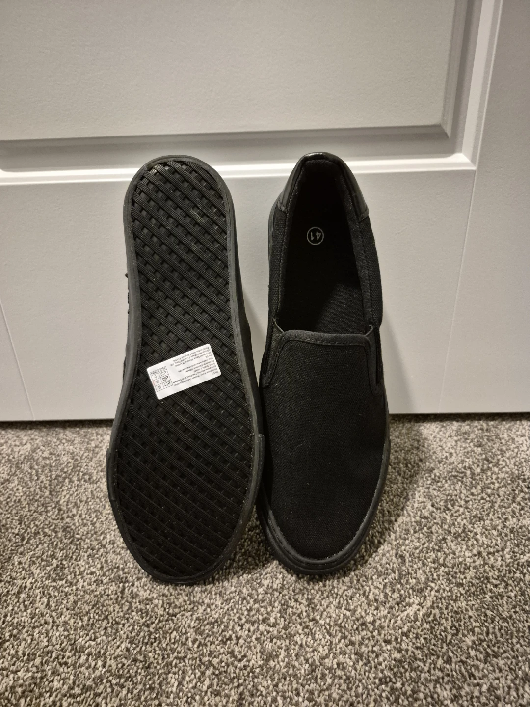 All Black Slip on Shoes - photo 2