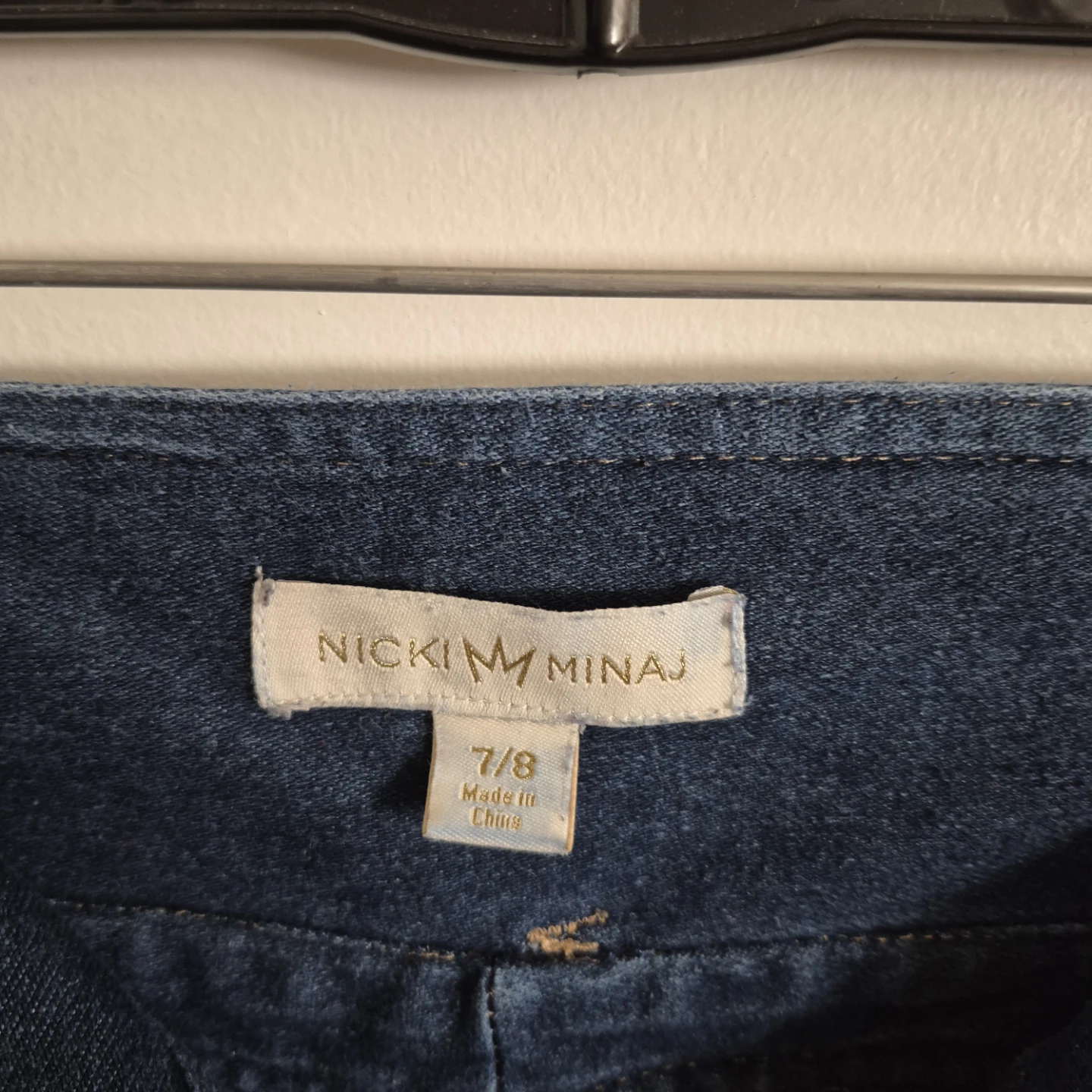 NICKI MINAJ Denim High Waisted Shorts - photo 2