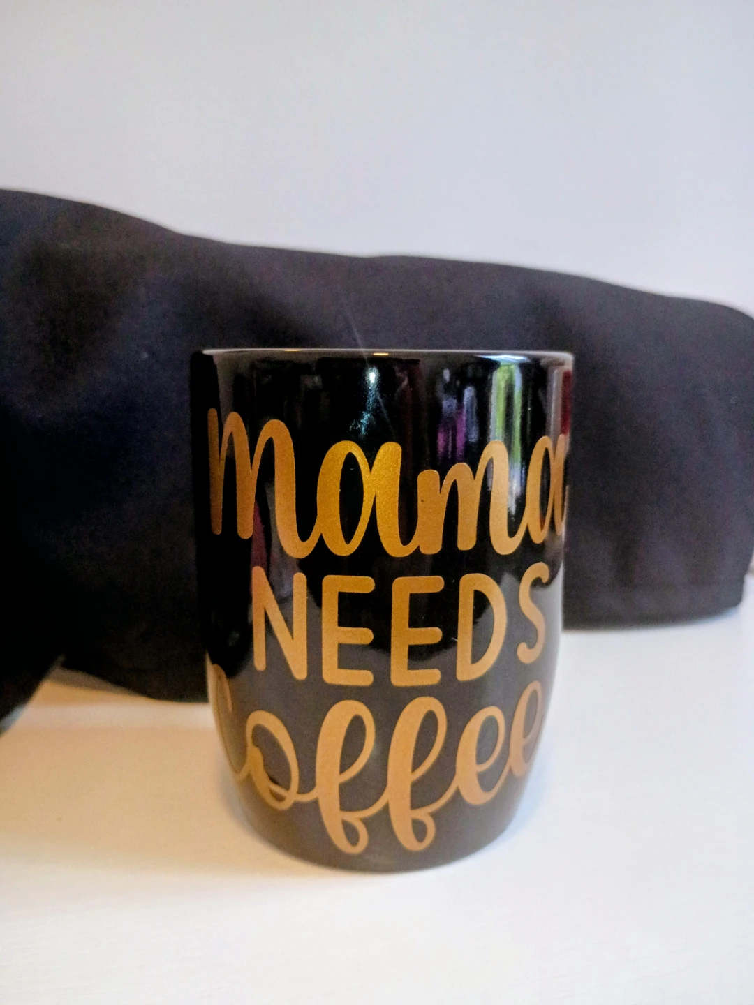 Black "Mama Needs Coffee" Mug - photo 3