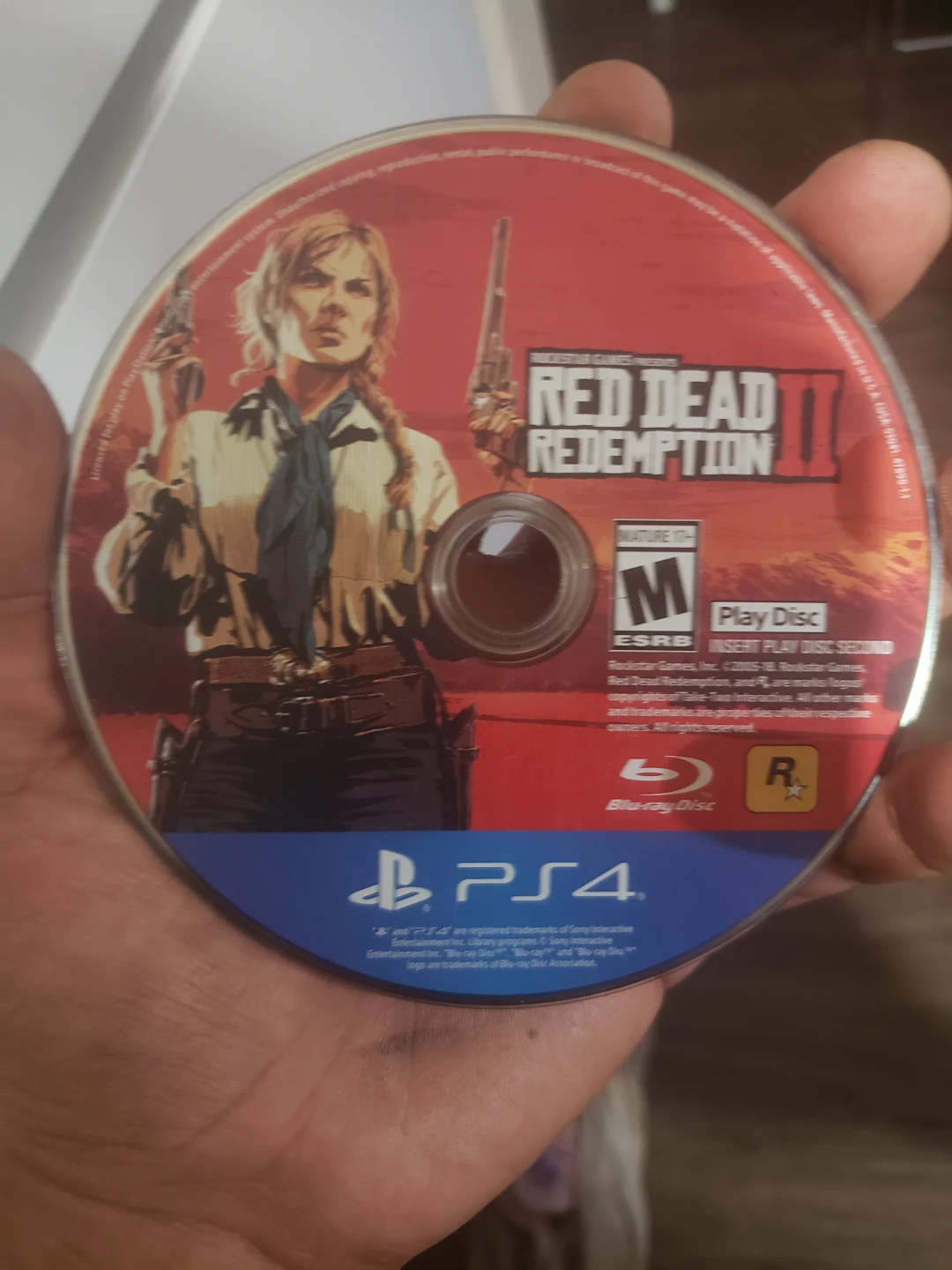 Red Dead Redemption 2 PS4 Blu-Ray Disc