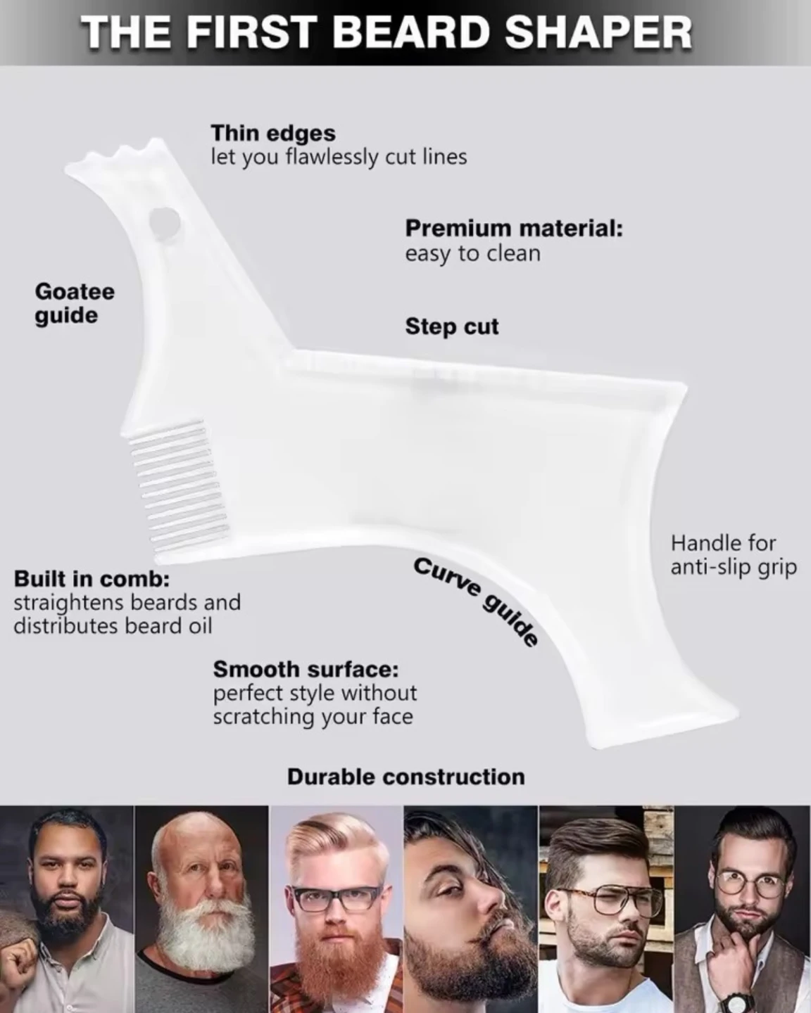 The First Beard Shaper Tool - photo 4