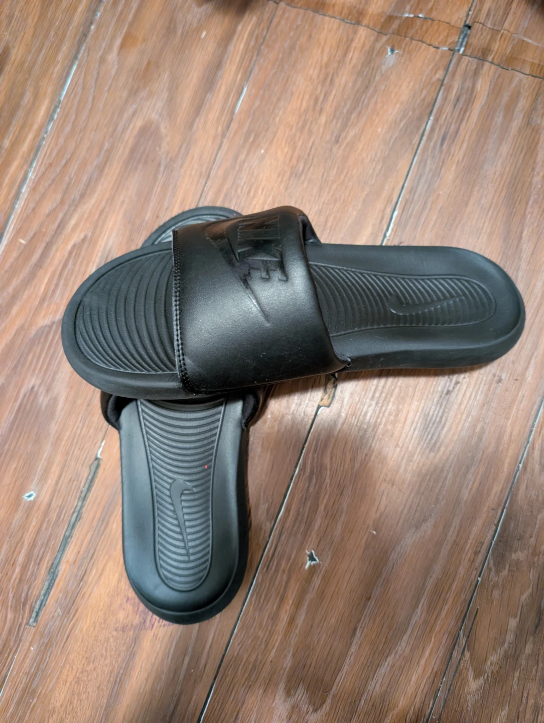 Nike Men's Kawa Shower Slides Black Size 12