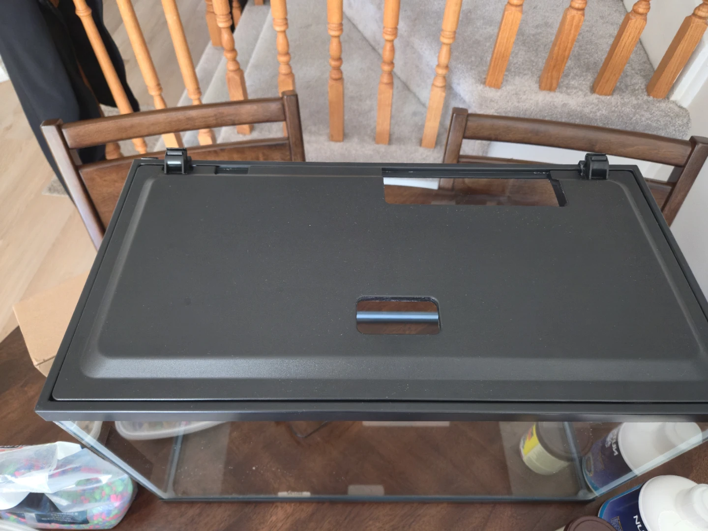 10 Gallon Aquarium complete kit with stand - photo 2