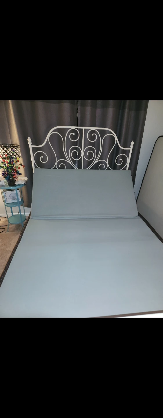 White Metal Bed Frame Serta remote lift head only - photo 5