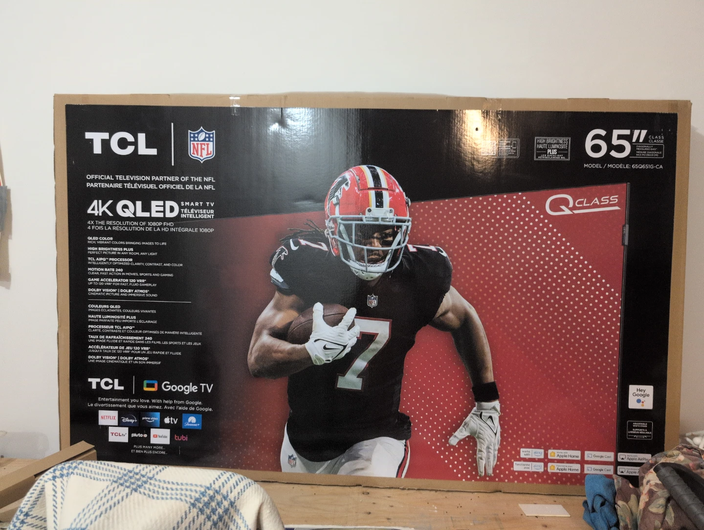 Used (3 months) TCL 65" Q65 Series 4K UHD QLED HDR Pro+ - photo 3