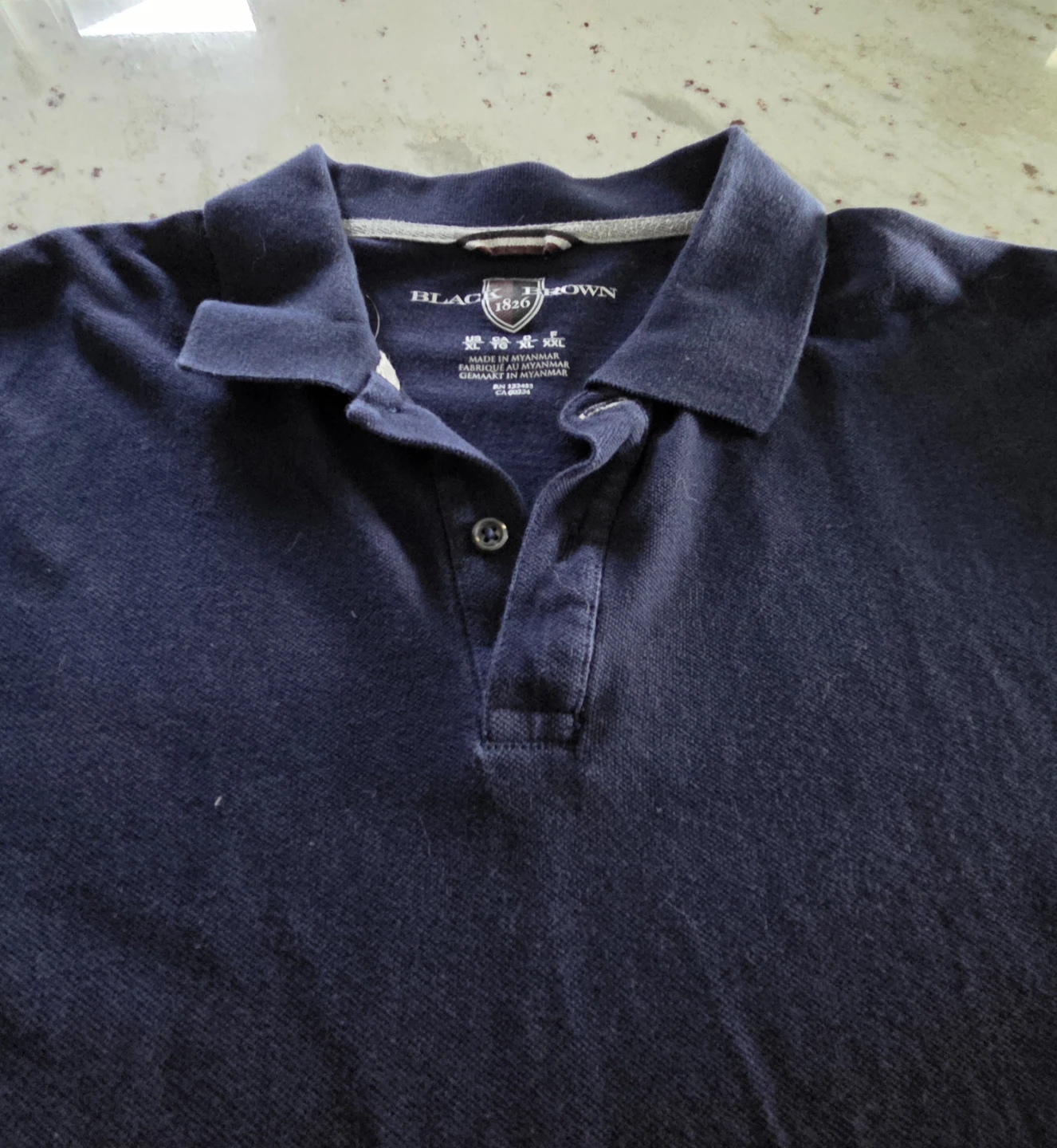Black and Brown Polo Shirt - photo 2