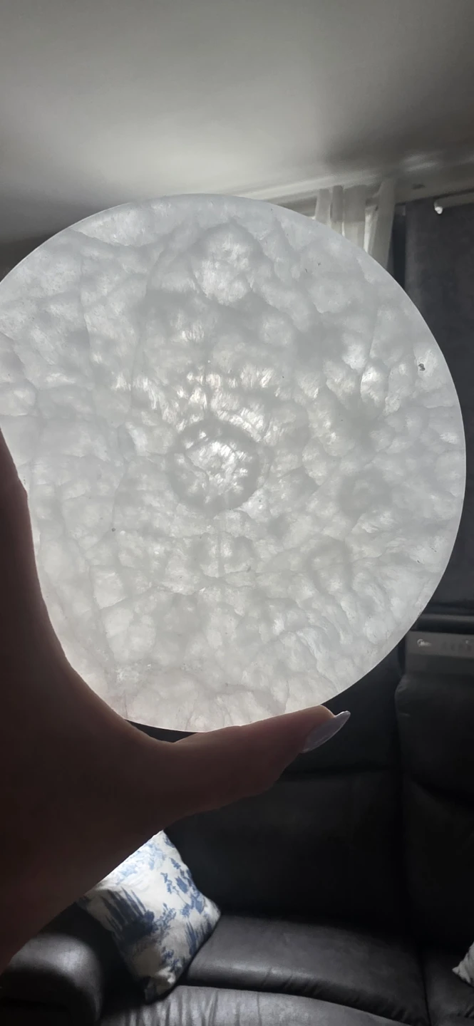 Selenite  plate - Zodiac Selenite Plate - photo 2