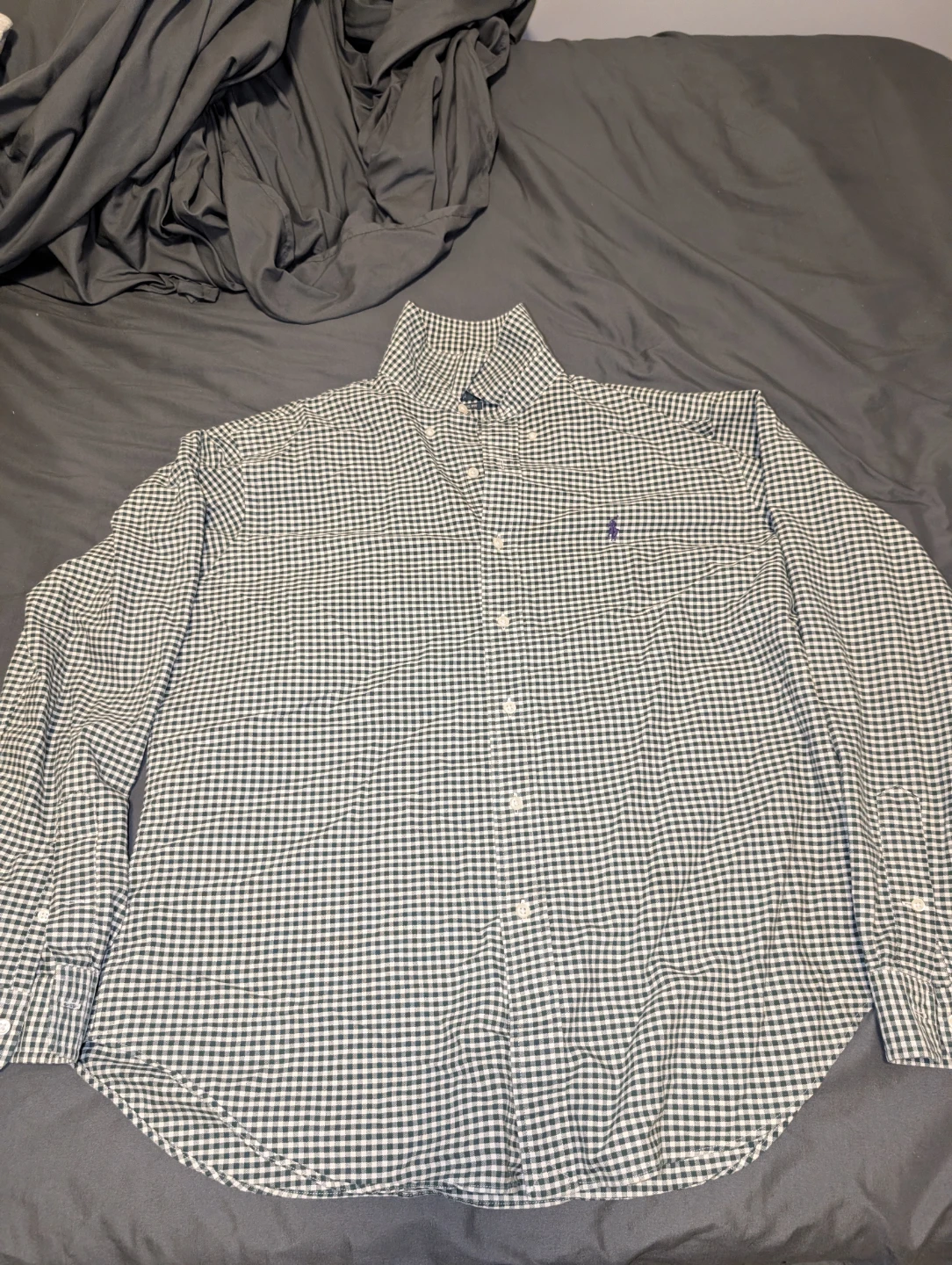 Ralph Lauren Classic Fit Gingham Button-Up Shirt