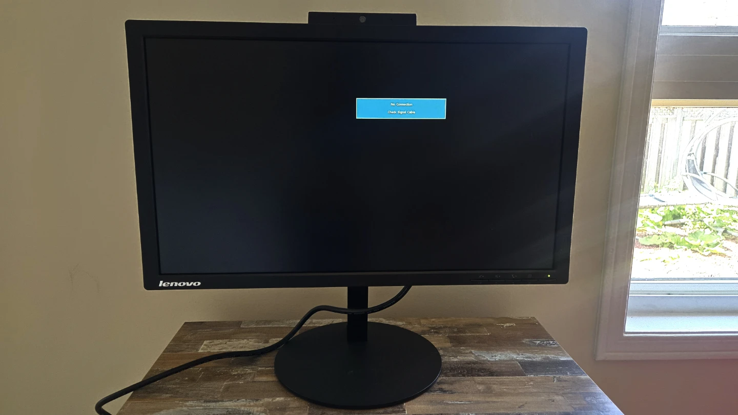 Lenovo 21.5" 1080p Computer LED Monitor (ThinkVision T2224d) - photo 3