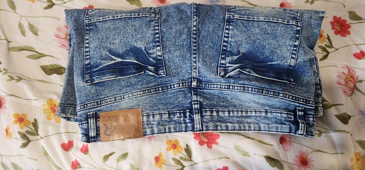 Refinery Republic Acid Wash Denim Shorts - photo 5