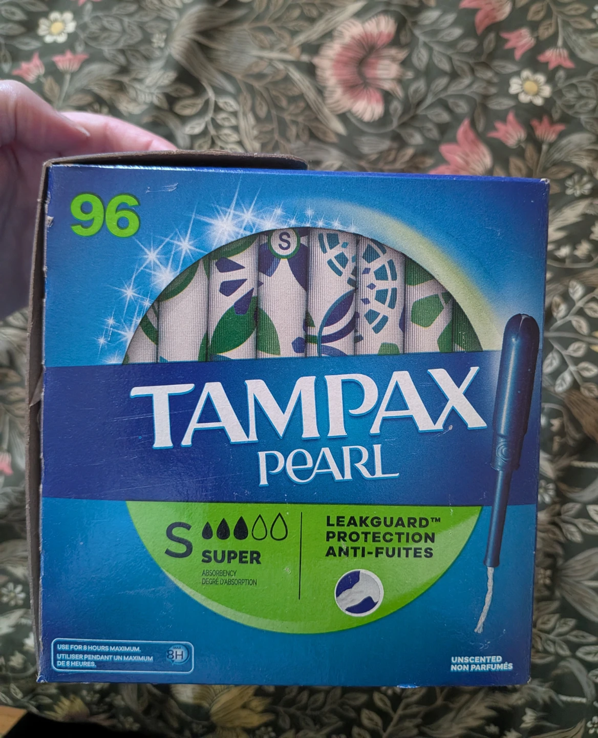 Tampax Pearl Super Absorbency Tampons
