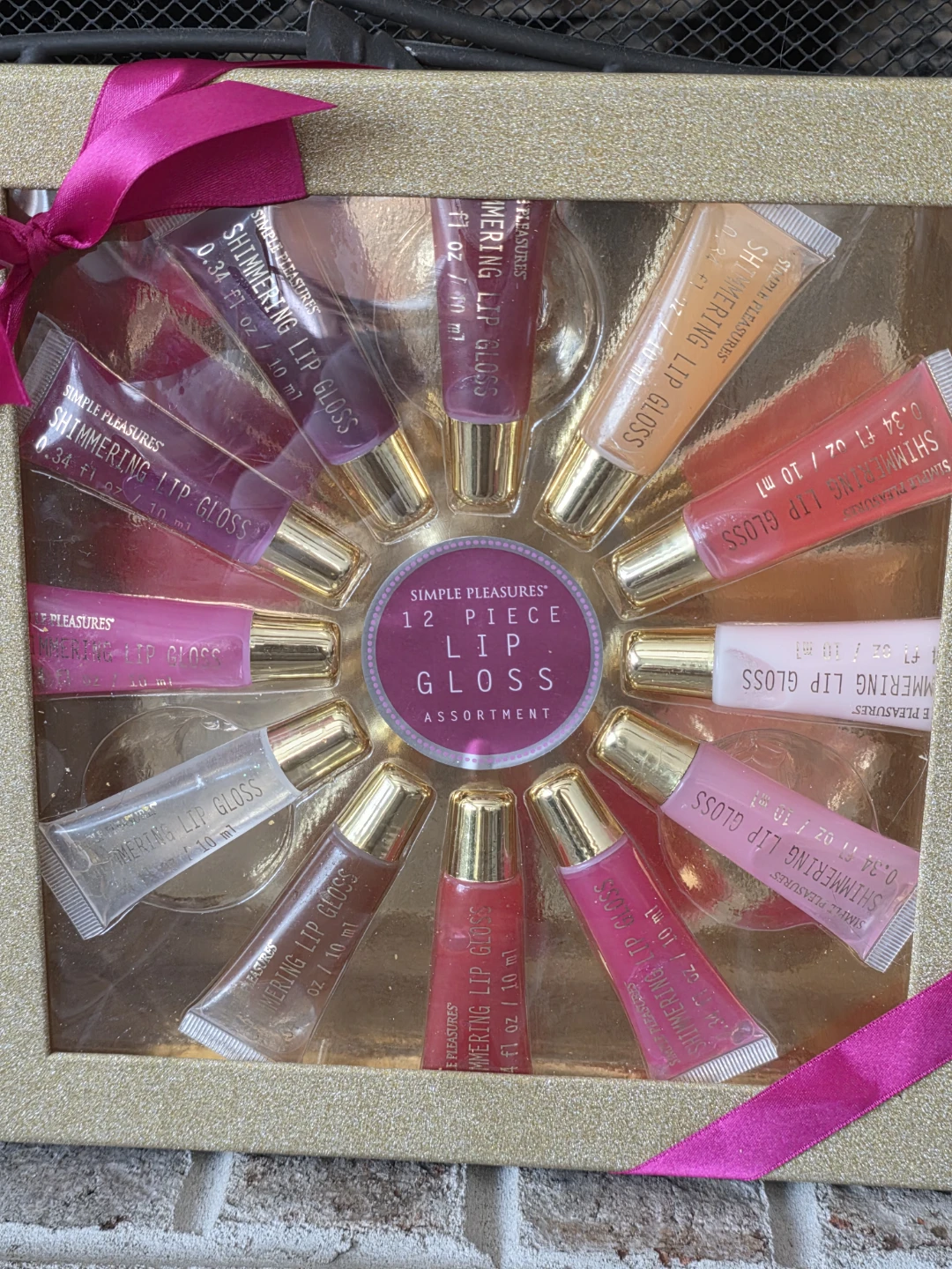Simple Pleasures 12 Piece Lip Gloss Assortment - Great Gift! - photo 2