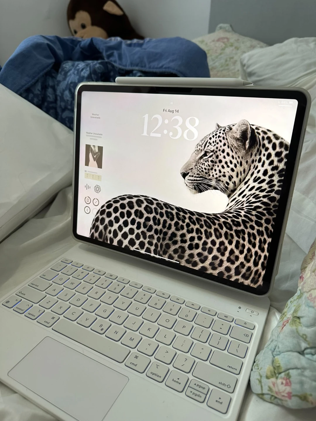 Ipad 13inch M4 256GB w keyboard and apple pencil pro