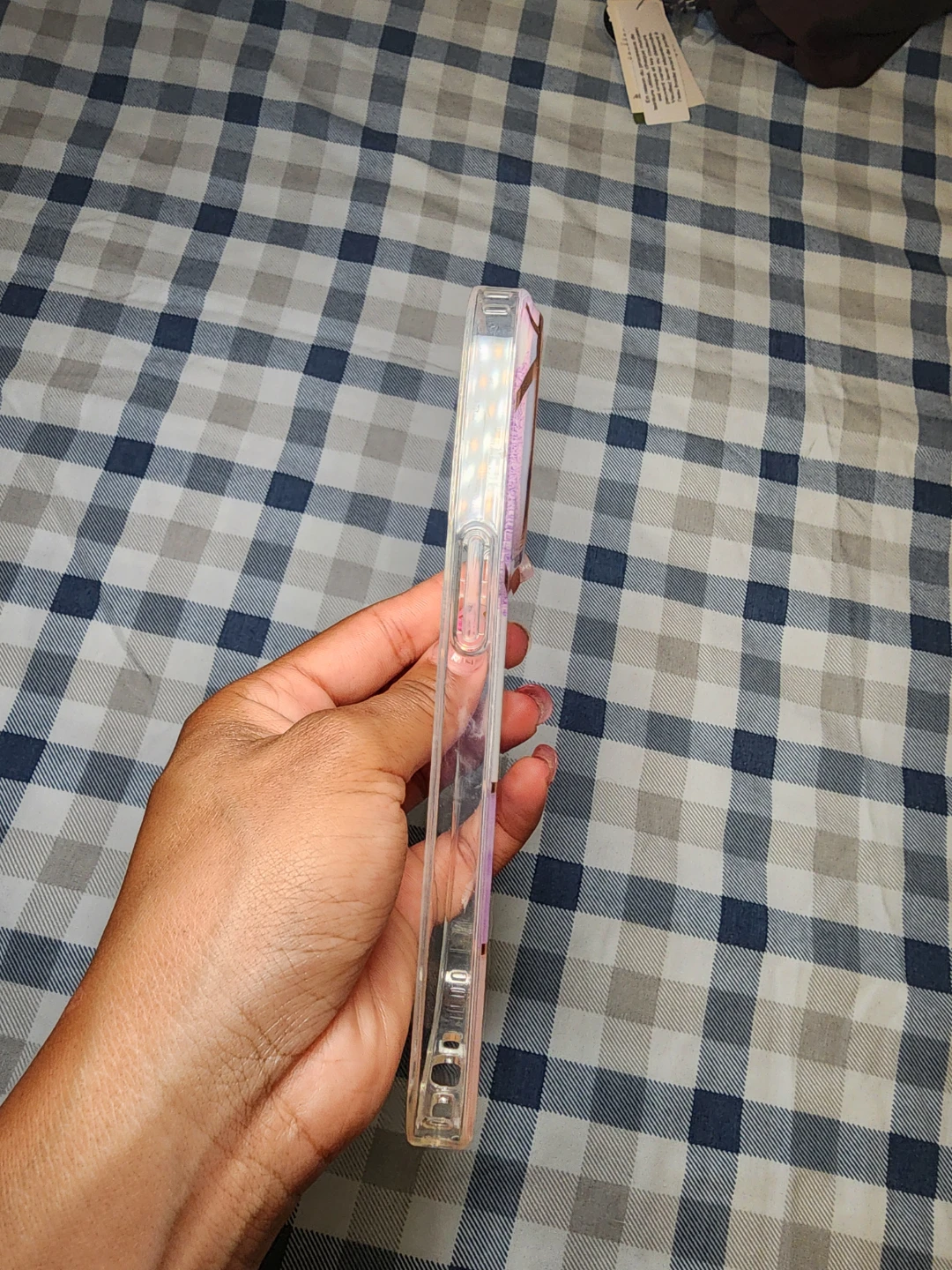 Phone Case with Geometric Design - photo 2